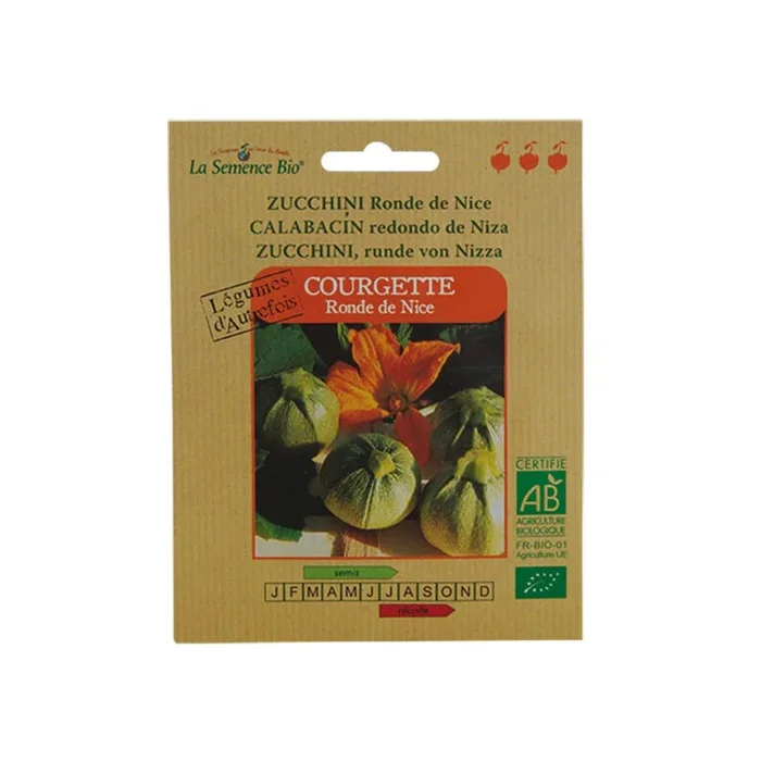 La Semence Bio – Runde Zucchini aus Nizza