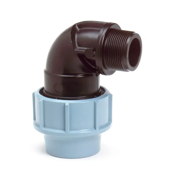 LEVICA Pro Aqua PE Männlich Gewindeknie 16mm x 1/2″