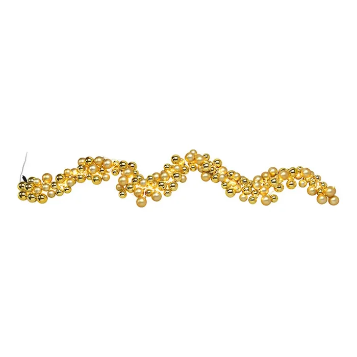Lichterkette mit Kugeln, Gold Bestellnummer 8806884