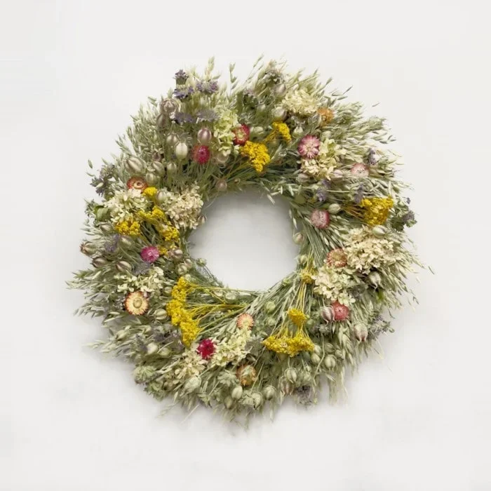 Limelight Nigella Wreath