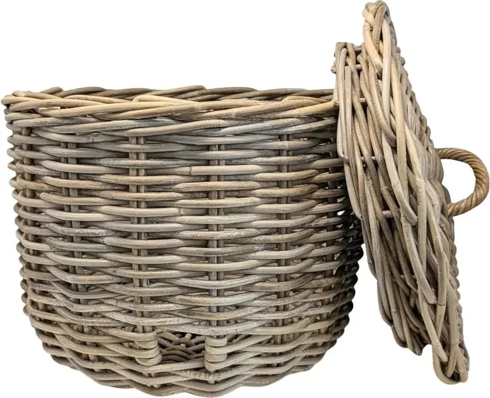 LIVLIG Schlauchtopf Rattan
