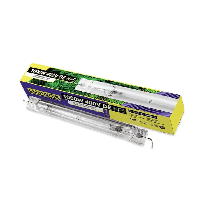 Lumatek – HPS Pro 1000W 400V DE (Double-Ended) Glühbirne