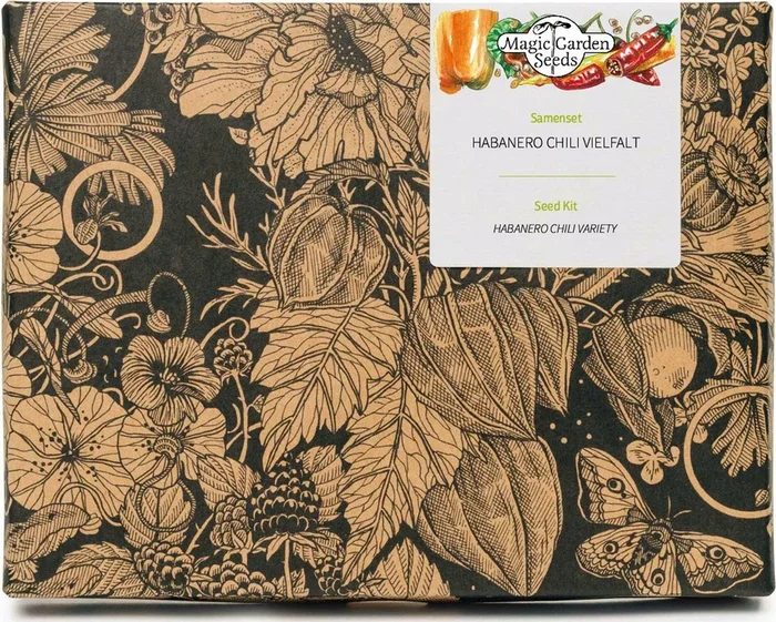Magic Garden Seeds Habanero Chili Vielfalt – Samenset
