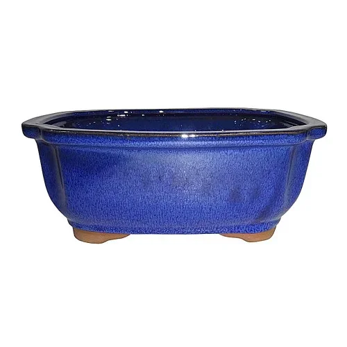 Medium Blue Lotus Pot – CGI31-7BL