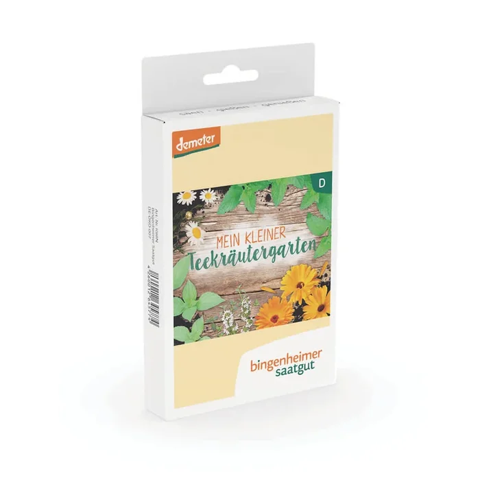 Mein kleiner Teekräutergarten Samenbox Bio-Kräuter-Samen