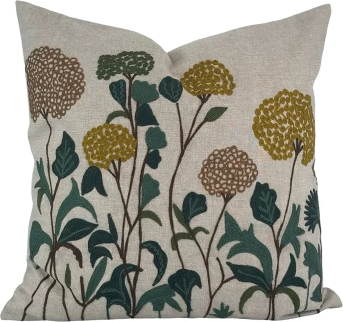 Miljögården Kissenbezug „Millefolium“, 45 x 45 cm