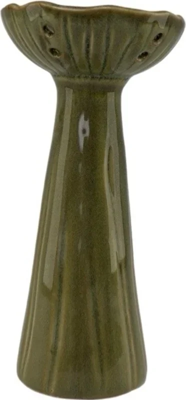Miljögården Vase „Lotus“ – Grün, S