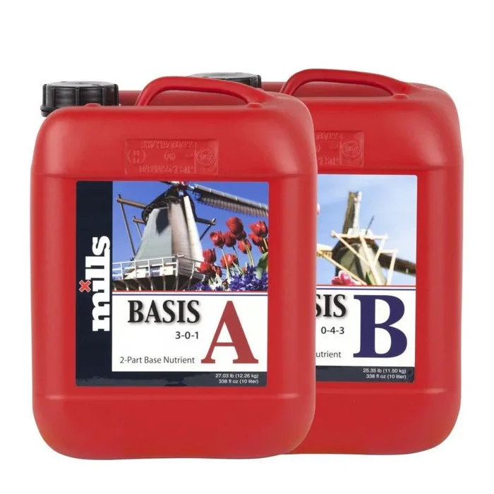 Mills Nutrients – Basis A+B – 10L – Volldünger