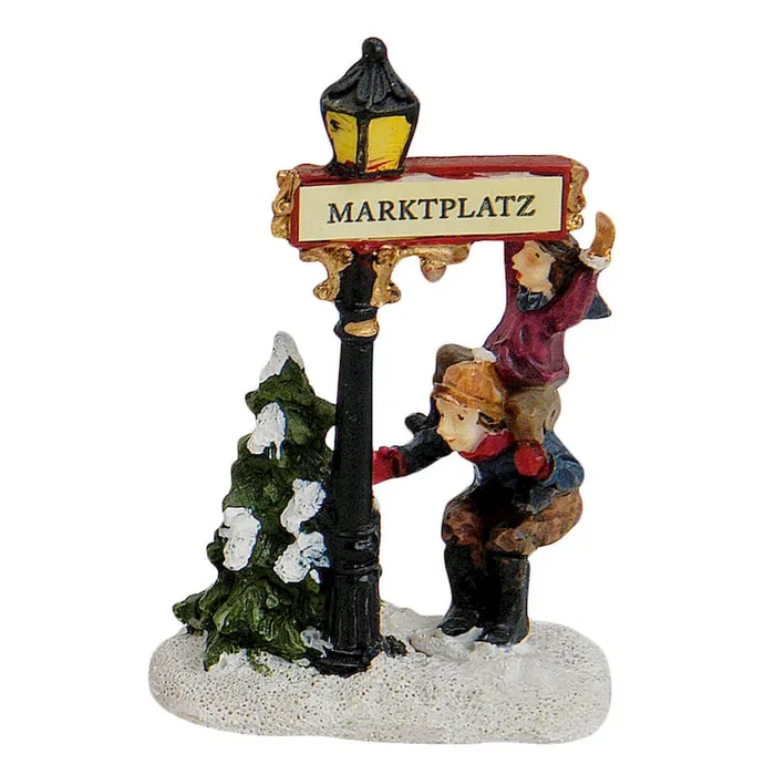 Miniaturmodell „Marktplatz mit Kindern“ Bestellnummer 9005729