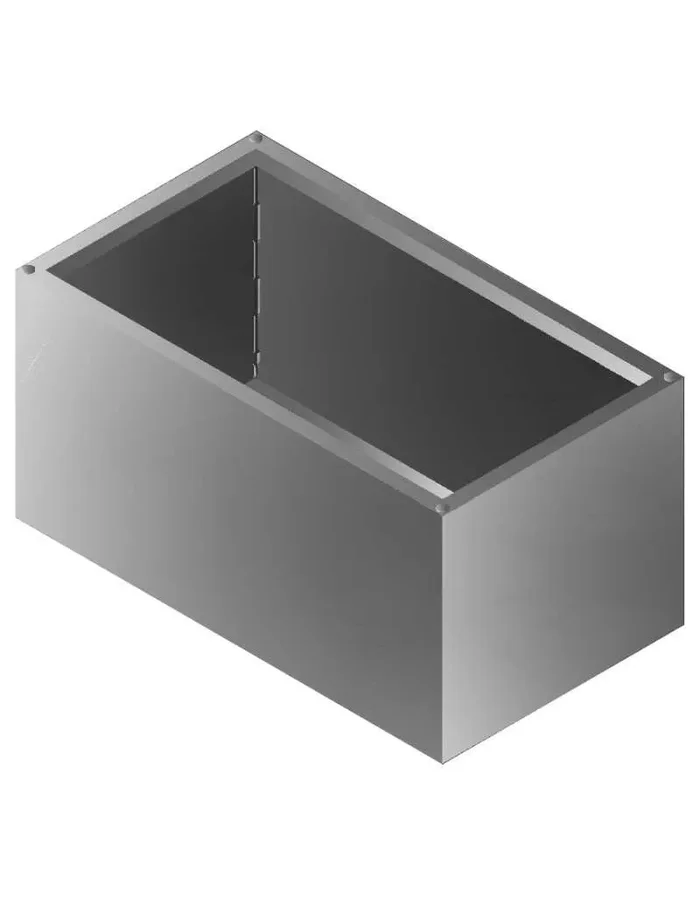 Modulares Pflanzgefäß STOUT aus Stahl 80x45cm hoch 45cm