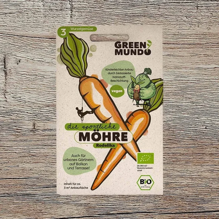 Möhre ‚Rodelika‘ Bio-Gemüse-Samen