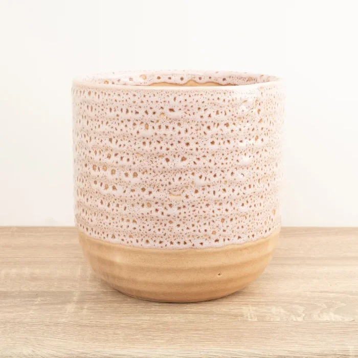 Morganite Glaze Pot | Pink