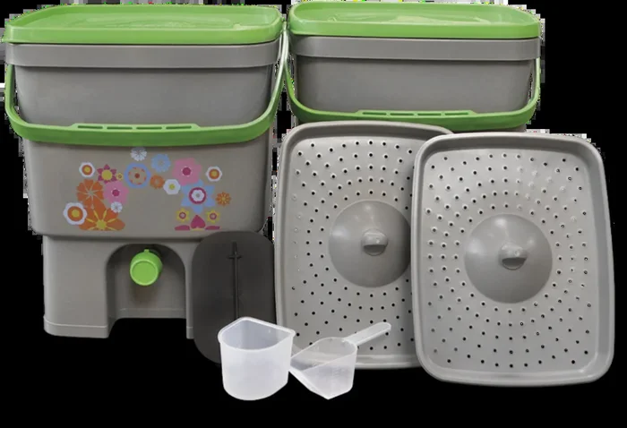 Multikraft Bokashi Haushaltseimer Organko – 16 L, Doppelpackung