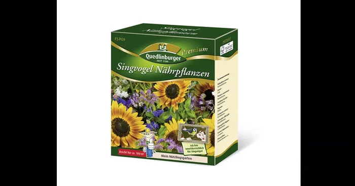 Nährpflanzen für Singvögel-Samen
