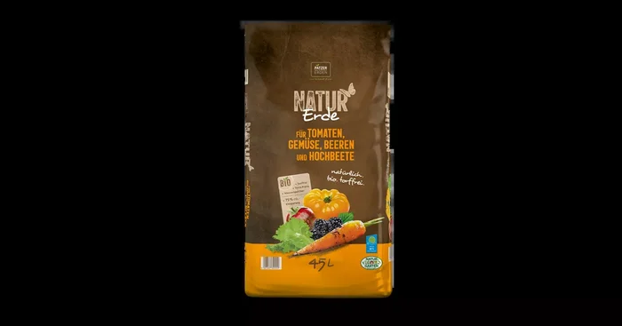 NATUR Erde für Tomaten, Gemüse, Beeren und Hochbeete