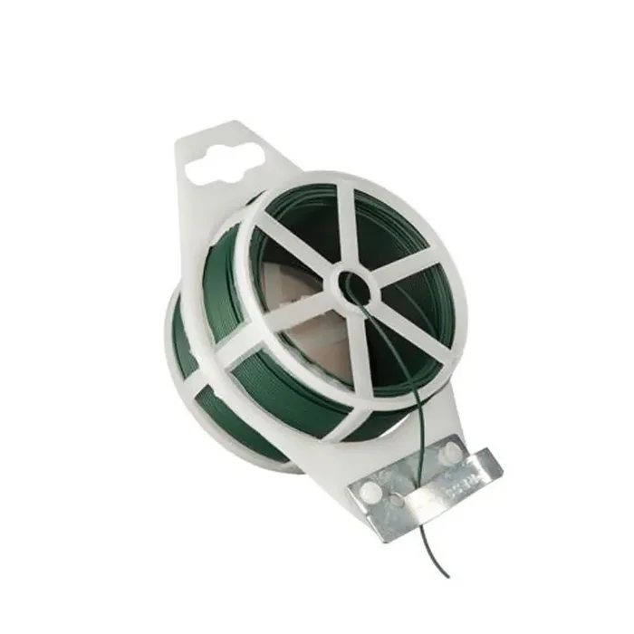 Nature – Grüner plastifizierter Draht – Durchmesser 1,2 mm x 50 m