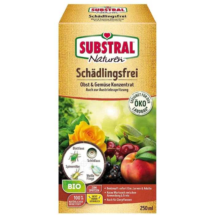Naturen® BIO SCHÄDLINGSFREI – Obst und Gemüse Konzentrat 250 ml (1 L / € 43,96) Bestellnummer 7703817
