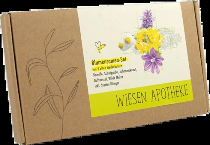 naturkraftwerk Blumensamen-Set „Wiesen Apotheke“