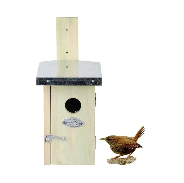 Nistkasten für Zaunkönig (Vogelhaus aus Kiefernholz)