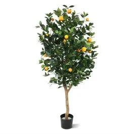 Orangen Kunstbaum Deluxe 150cm
