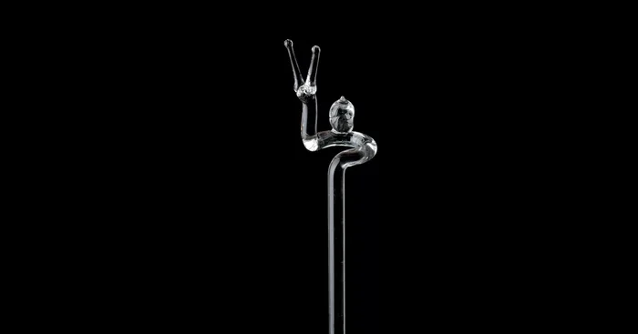 Orchideenstab Glasstab 6er Set Tiere