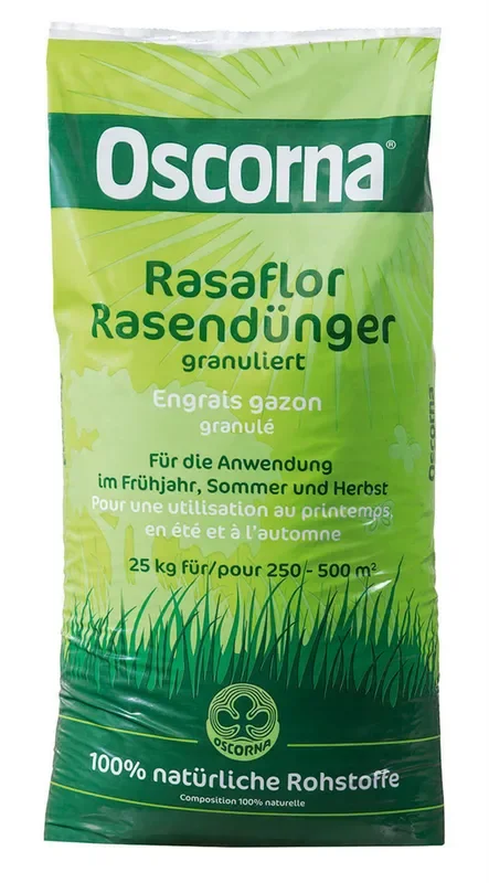 Oscorna Rasaflor Rasendünger granuliert 25 kg