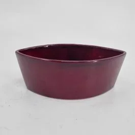 Ovale Schale Bordeaux 17 cm