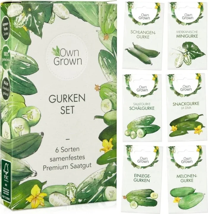 Own Grown Gurken-Samen 6er Set