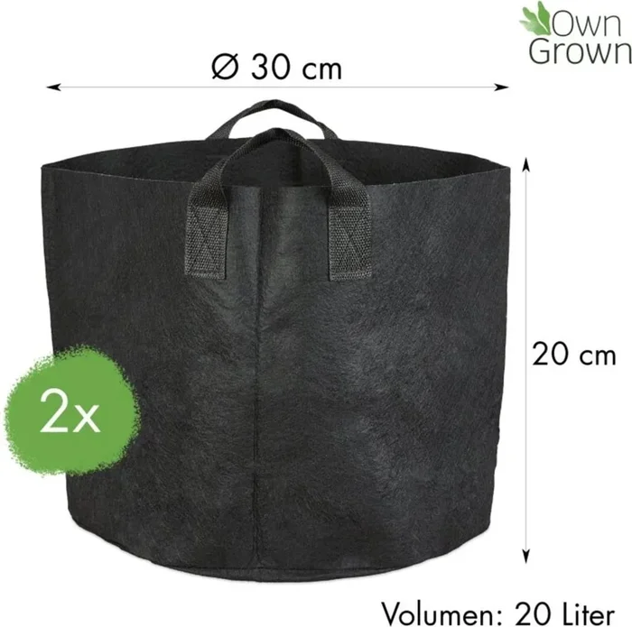 Own Grown Pflanzensack, 5 x 30 L