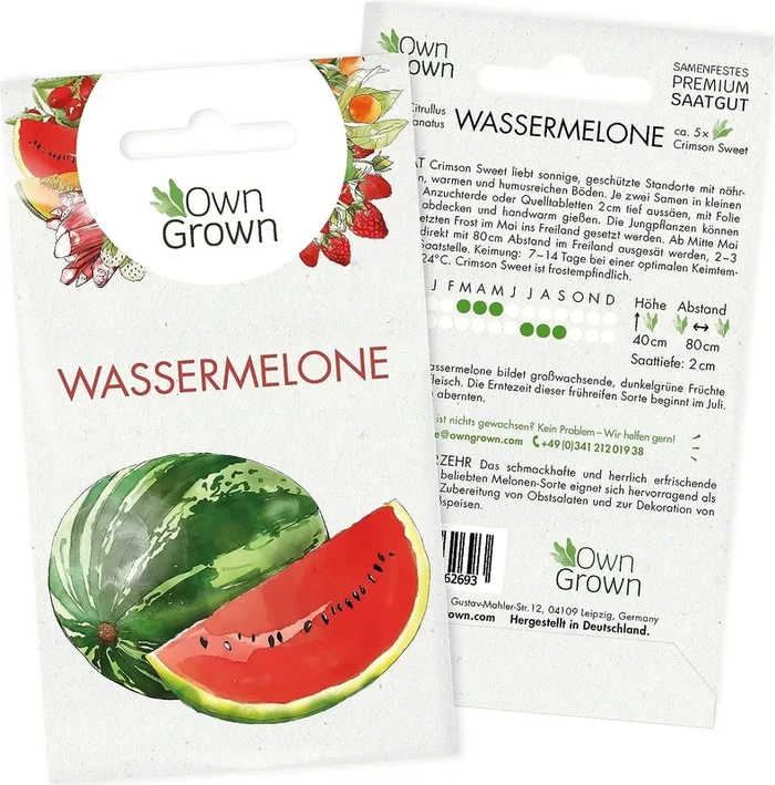 Own Grown Saatgut „Wassermelone“