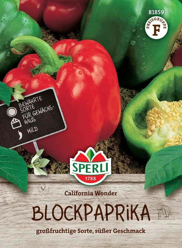 Paprika California Wonder [MHD 01/2025]
