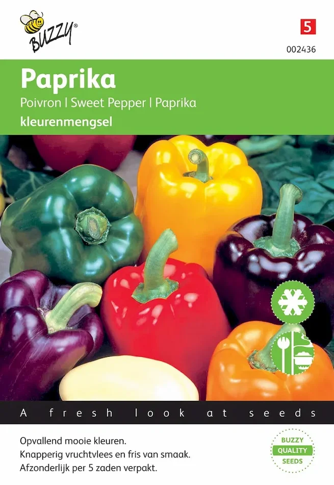 Paprika Farbenmischung
