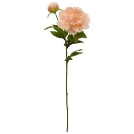 Pfingstrose Kunstblume 69cm lachsfarben