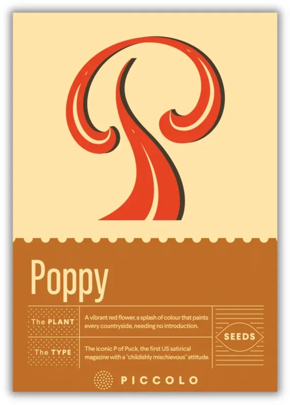 Piccolo Seeds P – Poppy – Klatschmohn