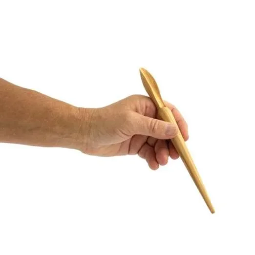 Pikierstab aus Holz mit Löffel