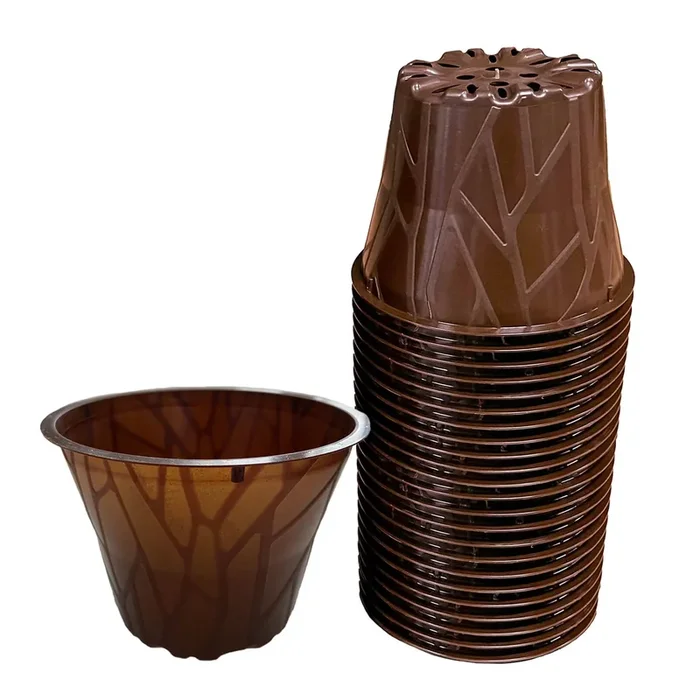 Plastikfreier Pflanztopf Plenta – 12 cm – 50 Stück