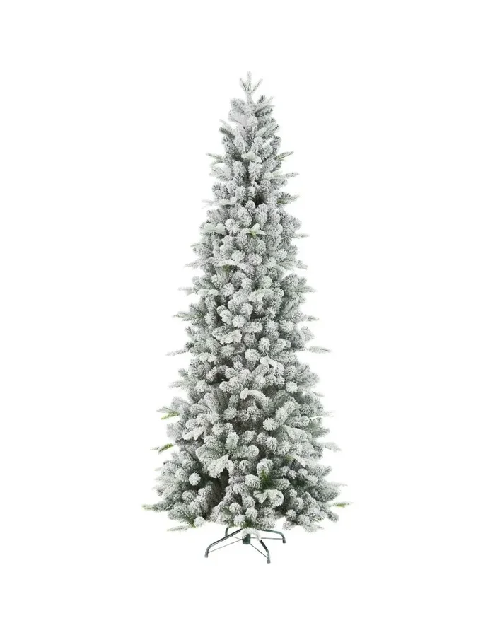 POLY SNOWY CARSON SLIM Albero di Natale Innevato
