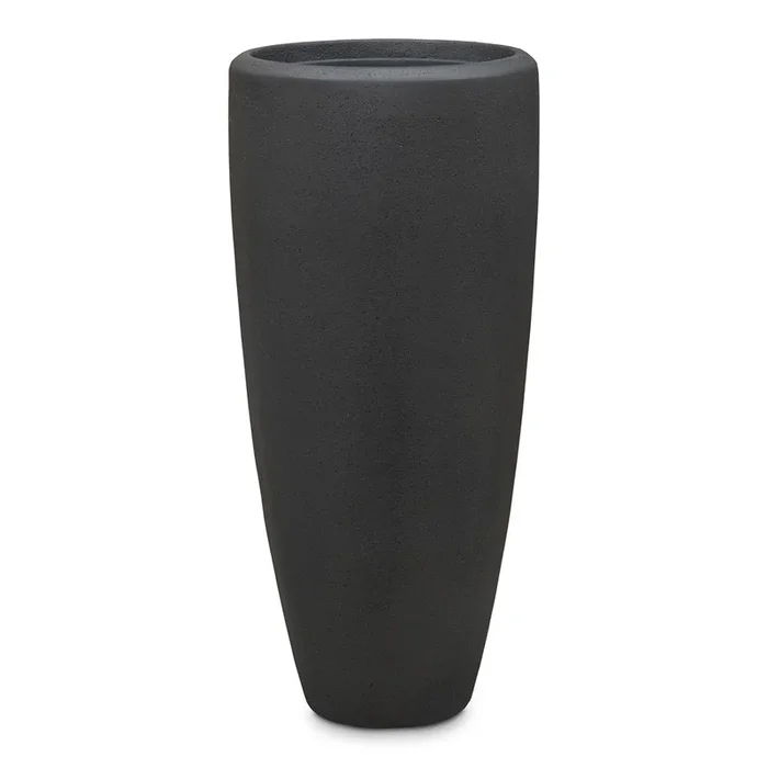 Polystone Plain Partner Planter – Smoke