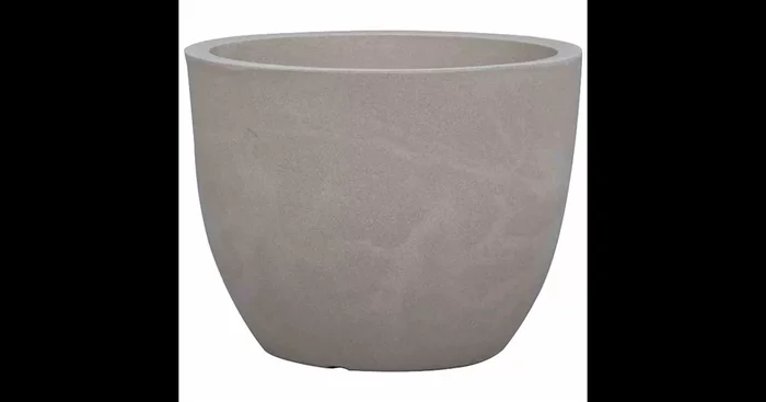 PP-Plastic Gefäß Padua 50 Ø 50×38,4cm taupe