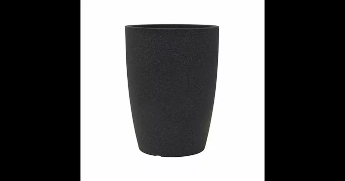 PP-Plastic Gefäß Verona 45 Ø 45×60,4cm schwarz Granit