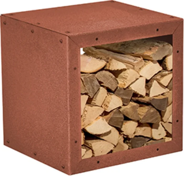 prima terra Kaminholzregal Edelrost, 118 x 38 cm