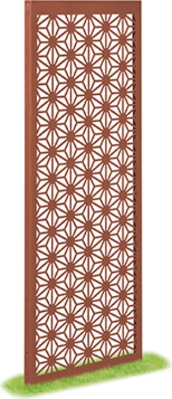 prima terra Sichtschutz „Asanoha“ 158 x 60 cm