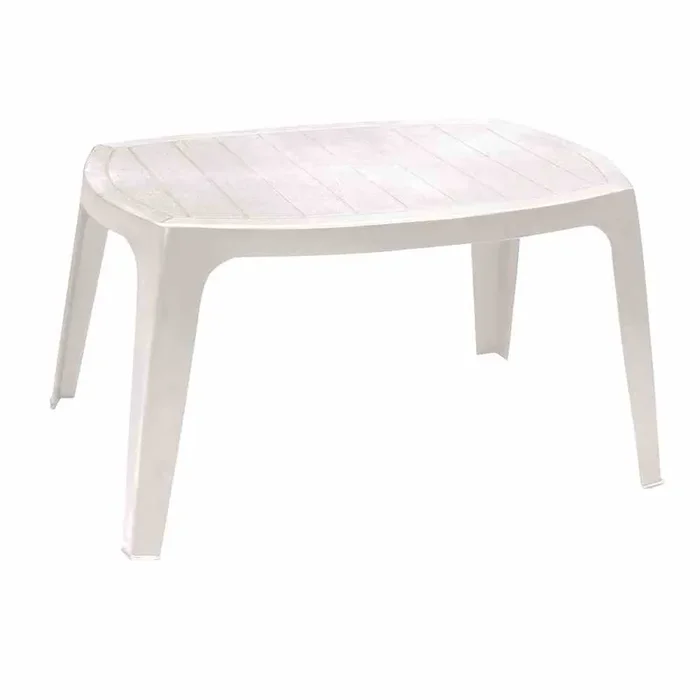 Progarden Beistelltisch Kai, 49x76x43 cm weiß Kunststoff