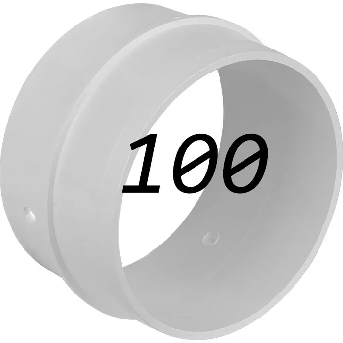PVC-Schlauchverbinder 100mm