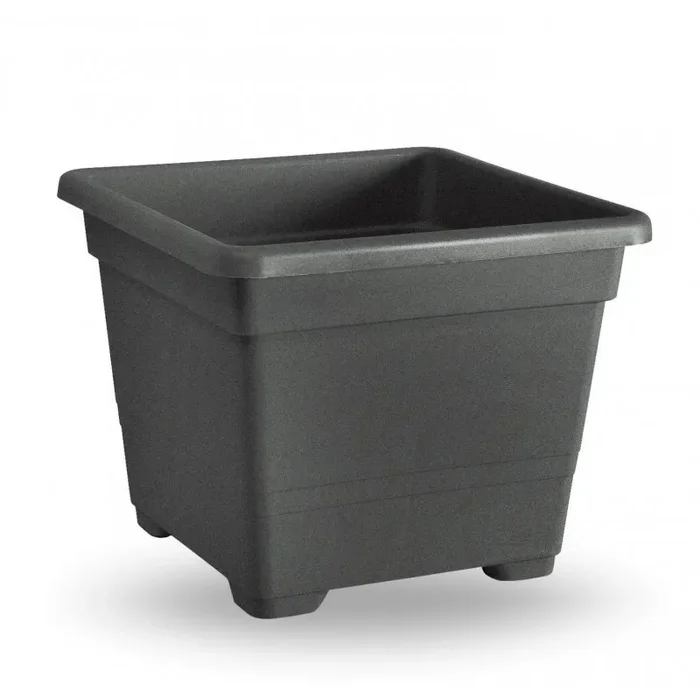 Quadratischer Topf 45cm ANTHRAZIT