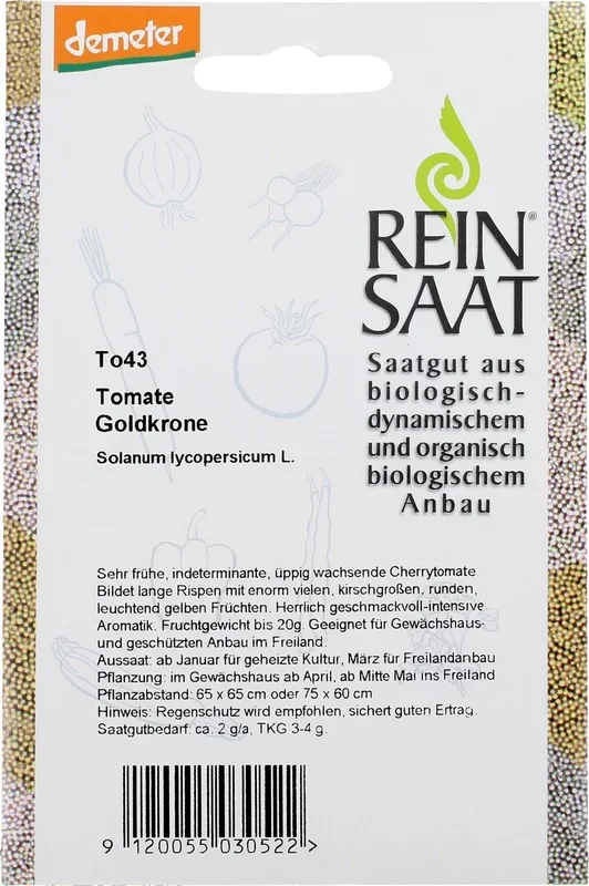 ReinSaat Cherrytomate „Goldkrone“
