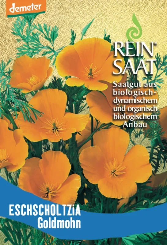 ReinSaat Goldmohn „Kalifornischer Mohn“