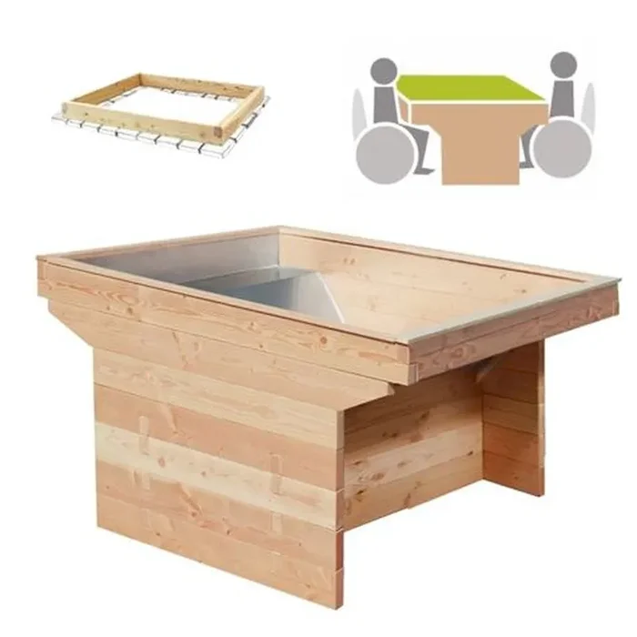 Rollibeet�“Vis-�-Vis“ 78cm teilversiegelte Fl�che