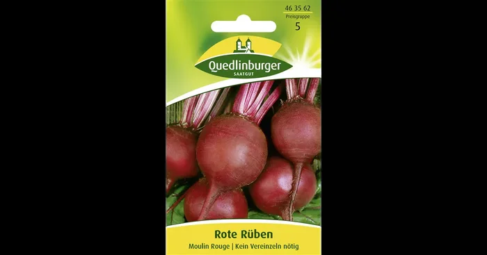 Rote Beete-Samen ‚Moulin Rouge‘