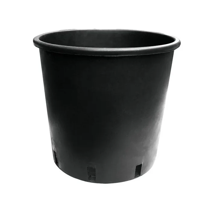 Runder Topf schwarz 15L 26.5×30.5 cm